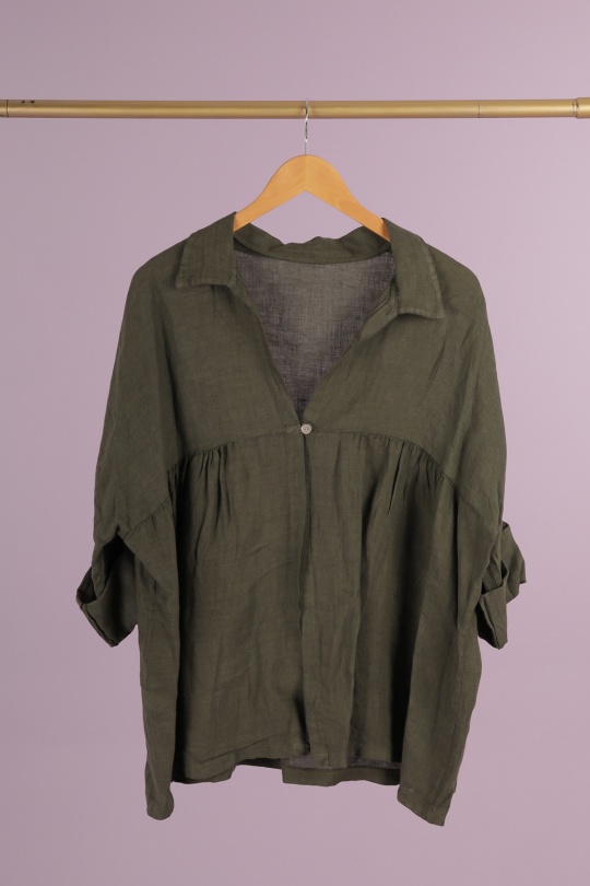 Shirts Women Khaki WOMEN 2242 Efashion Paris