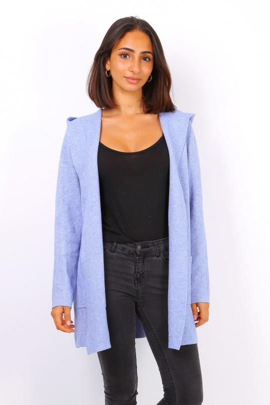 Veste femme bleu ciel new arrivals