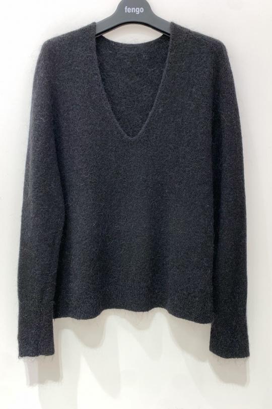 Pulls Femme Noir Pretty Collection PULL-MOHAIR-8505 Efashion Paris