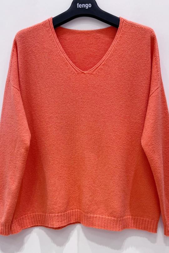 Maglioni Donna Apricot Pretty Collection PETIT-PULL-COL-V Efashion Paris