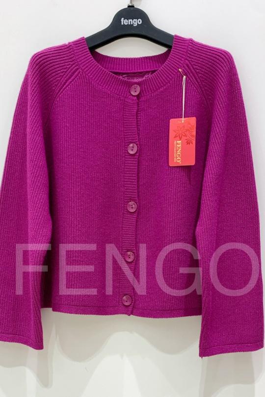 Cárdigans Mujer Magenta Pretty Collection GILET-10504 Efashion Paris