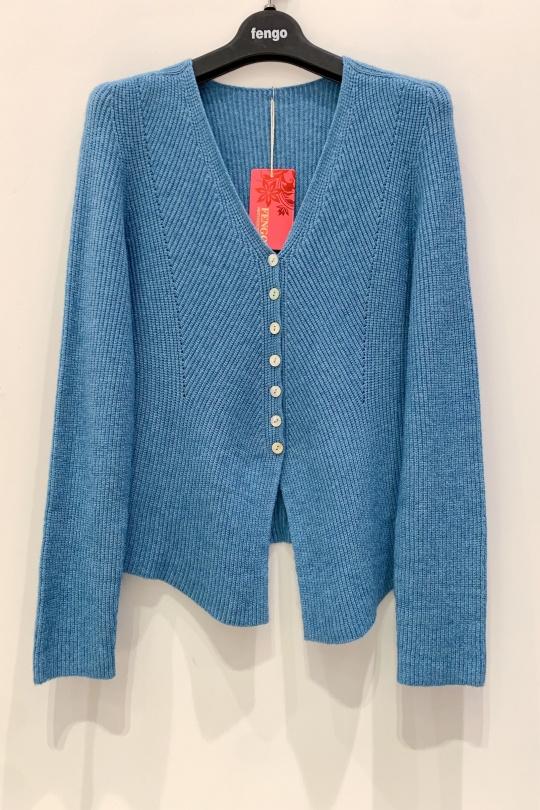 Gilets Femme Bleu canard Pretty Collection GILET-3D-9015A Efashion Paris