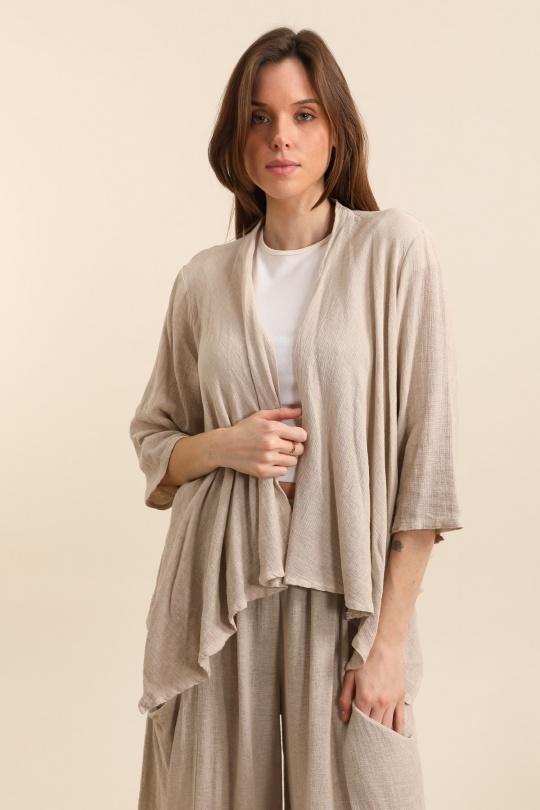 Gilets Femme Camel Pretty Collection GILET-LC-JILL Efashion Paris