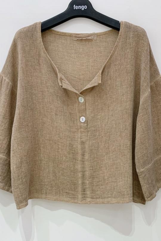 Blouses Femme Camel Pretty Collection BLOUSE-LC-2BT86- Efashion Paris
