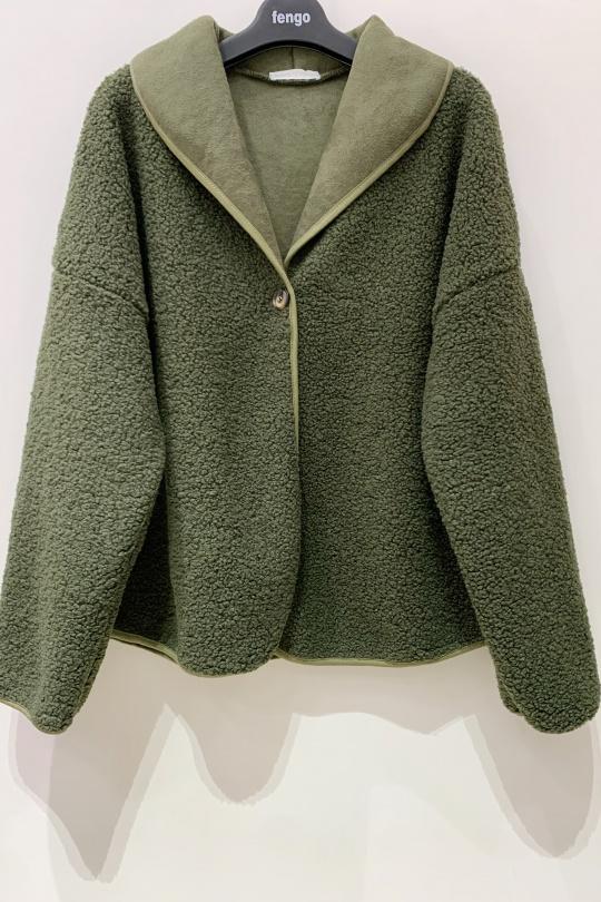 Cardigan Donna Khaki Pretty Collection VESTE-1BT575 Efashion Paris