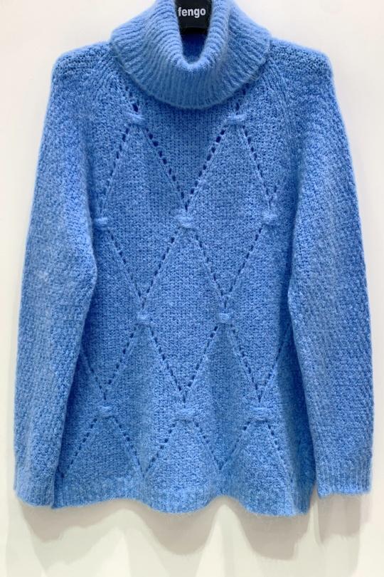 Maglioni Donna Azure Pretty Collection COL-ROULÉ-090 Efashion Paris