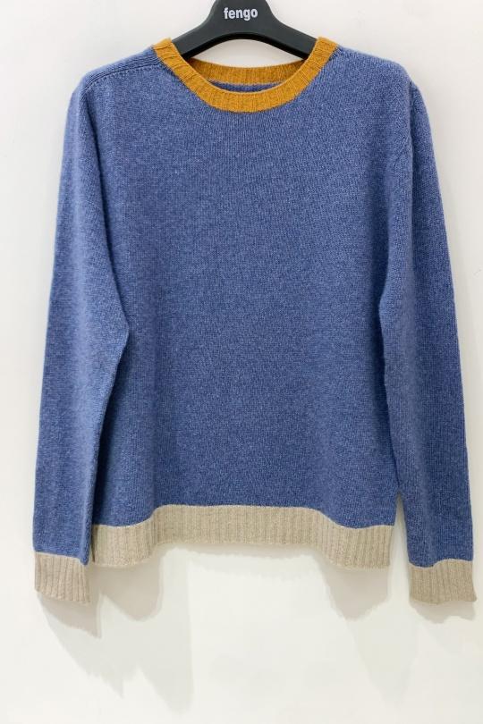 Pulls Femme Marron Pretty Collection CACHEMIRE-25WCA27 Efashion Paris