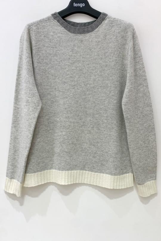 Pulls Femme Marron Pretty Collection CACHEMIRE-25WCA27 Efashion Paris