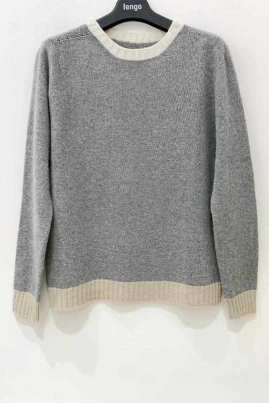 Pulls Femme Marron Pretty Collection CACHEMIRE-25WCA27 Efashion Paris