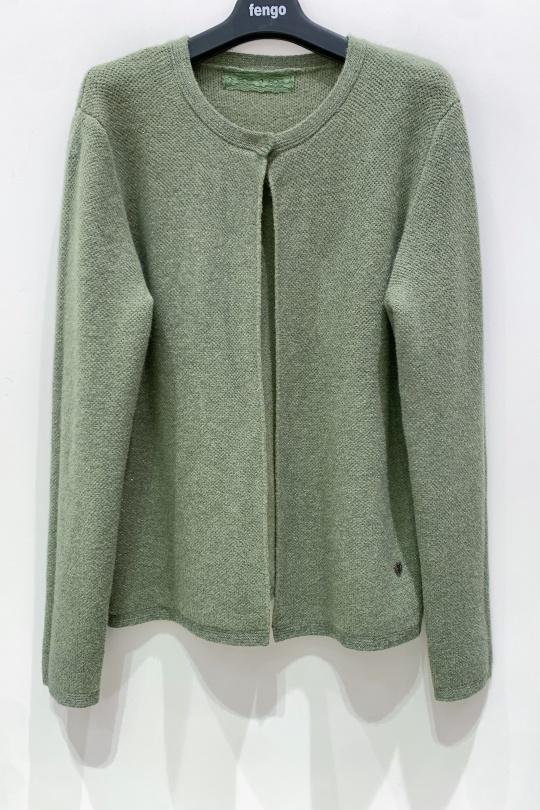 Gilets Femme Orange Pretty Collection GILET-8717LUREX Efashion Paris