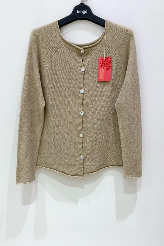 Gilets Femme Orange Pretty Collection PULL/GILET-1706 Efashion Paris