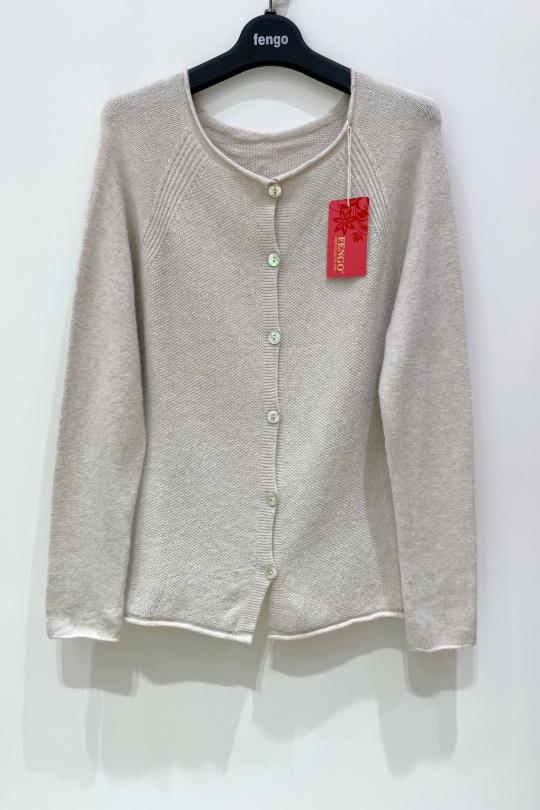 Gilets Femme Orange Pretty Collection PULL/GILET-1706 Efashion Paris