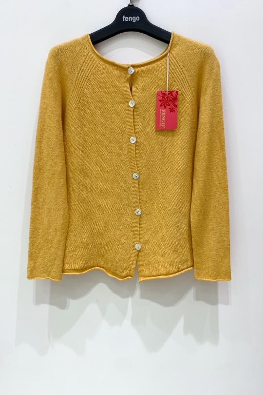 Gilets Femme Orange Pretty Collection PULL/GILET-1706 Efashion Paris