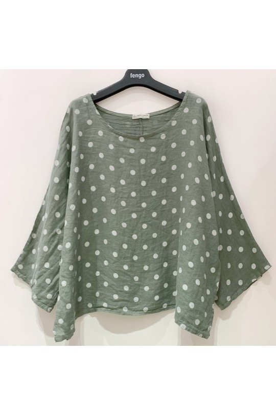 Tops Femme Bleu ciel Pretty Collection TOP-LIN-Layla1 Efashion Paris