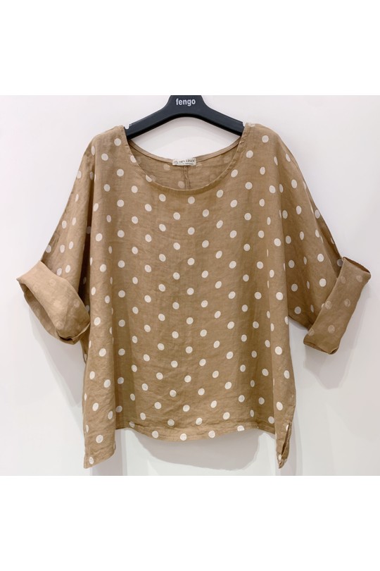 Tops Femme Bleu ciel Pretty Collection TOP-LIN-Layla1 Efashion Paris