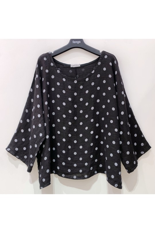 Tops Femme Bleu ciel Pretty Collection TOP-LIN-Layla1 Efashion Paris