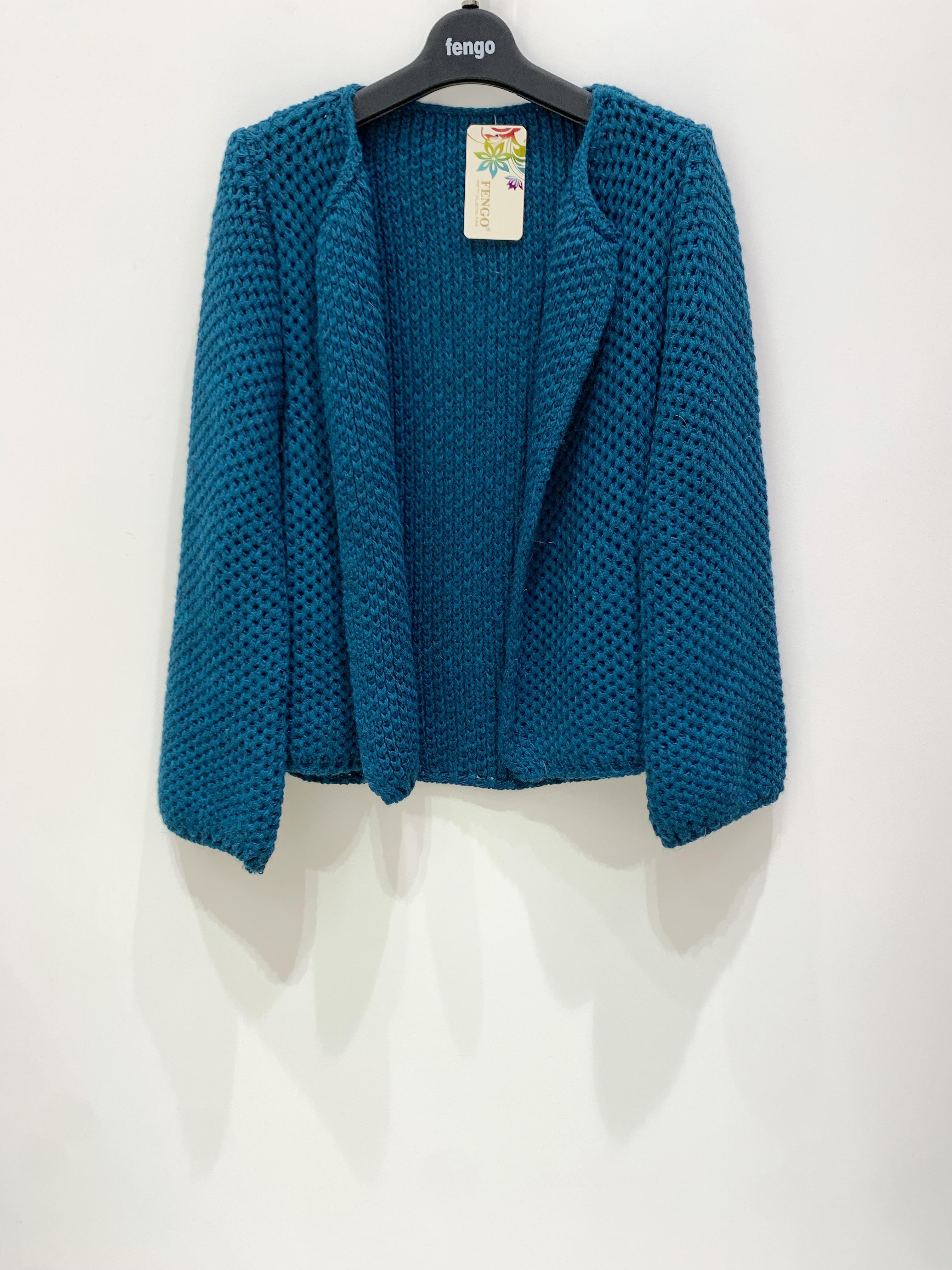 Vestes Femme 9389BLEU CANARD Pretty Collection Efashion Paris sur