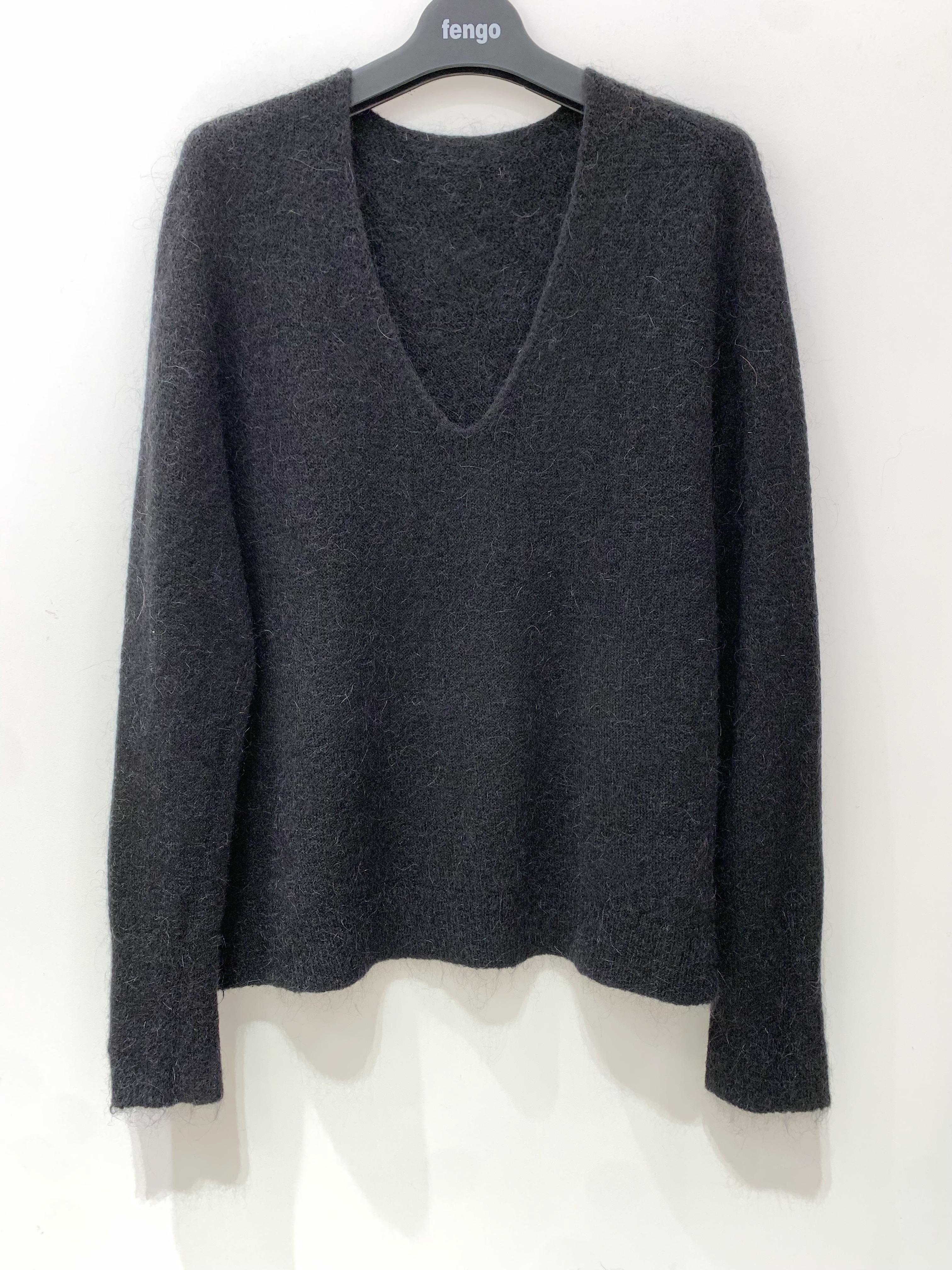 Pulls Femme Noir Pretty Collection PULL-MOHAIR-8505 #c Efashion Paris