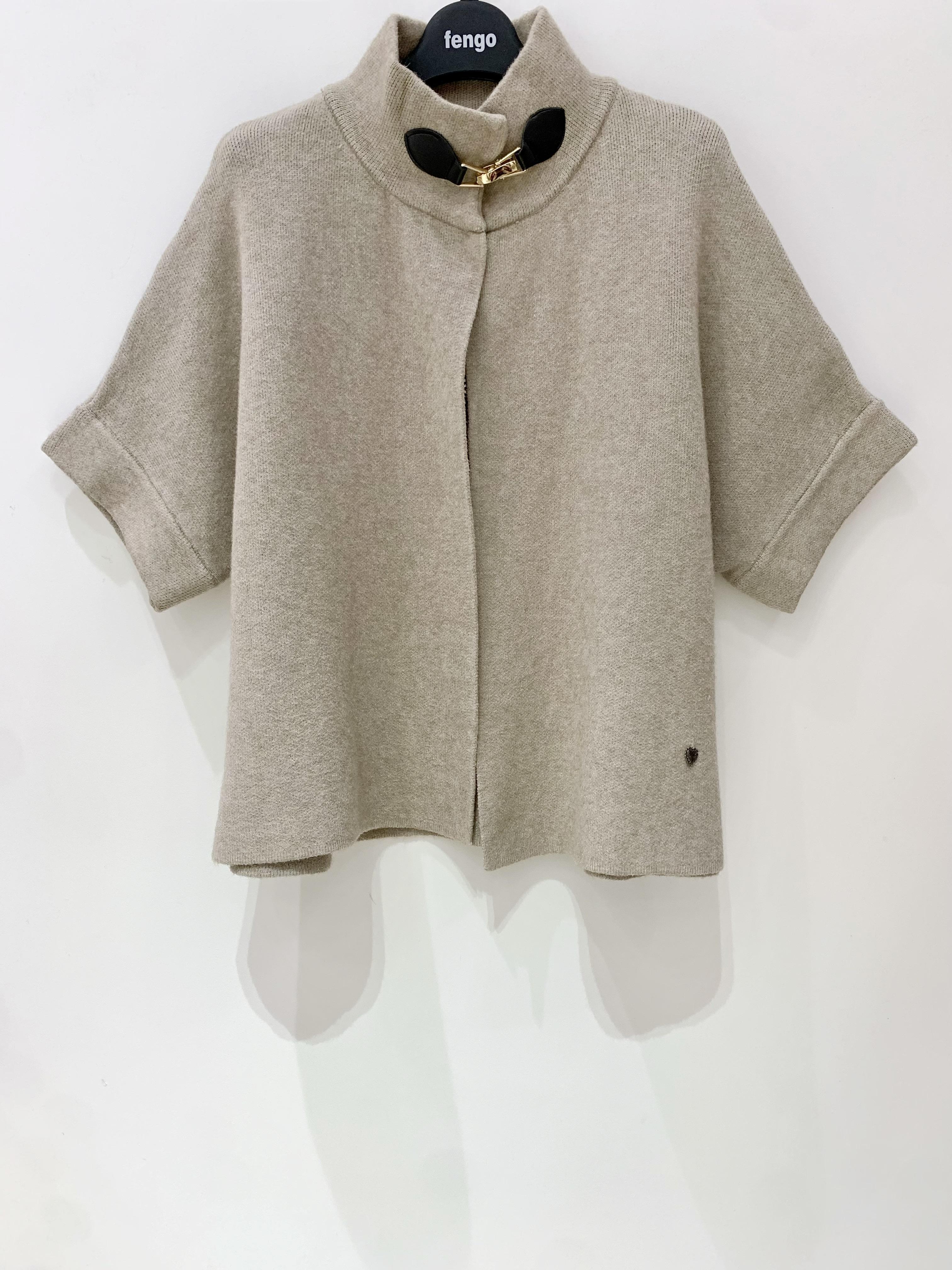 Capes et ponchos Femme Beige Pretty Collection CAPE-BOUCLE #c Efashion Paris