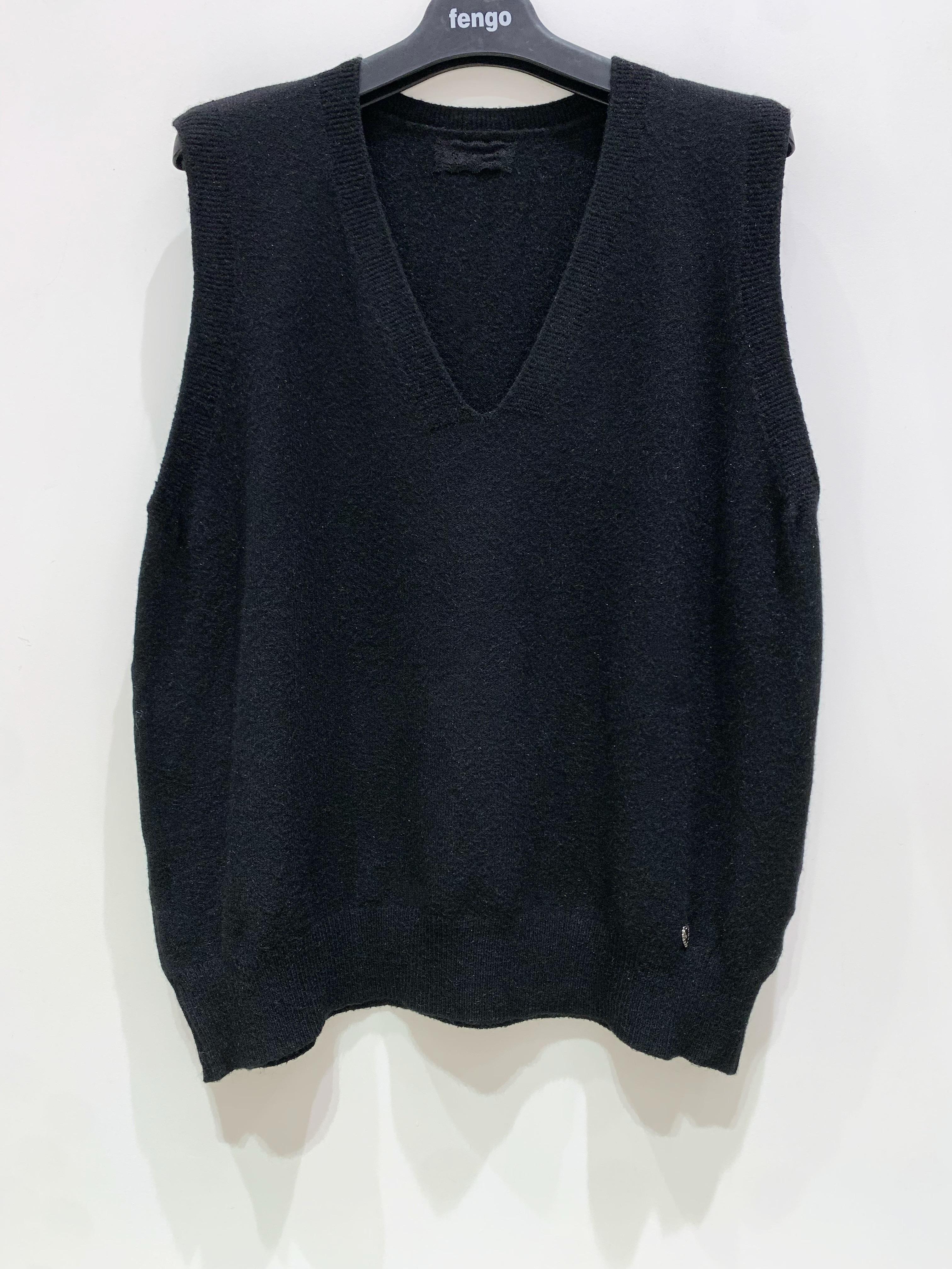 Jerséis Mujer Black Pretty Collection PULL-2145SANS-MANCHES #c Efashion Paris