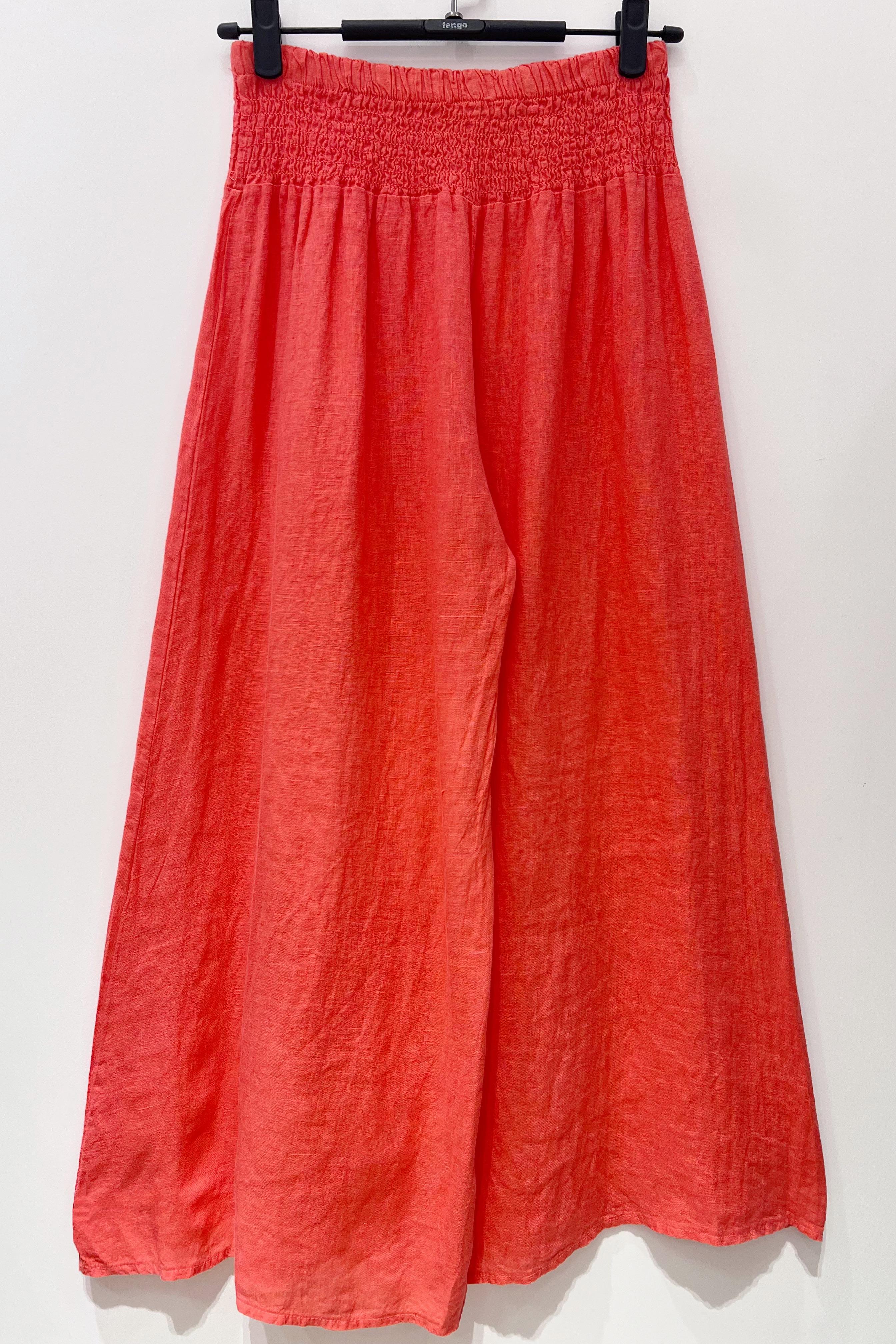Pantalons Femme Corail Pretty Collection PANTALON-LARGE-LIN #c Efashion Paris