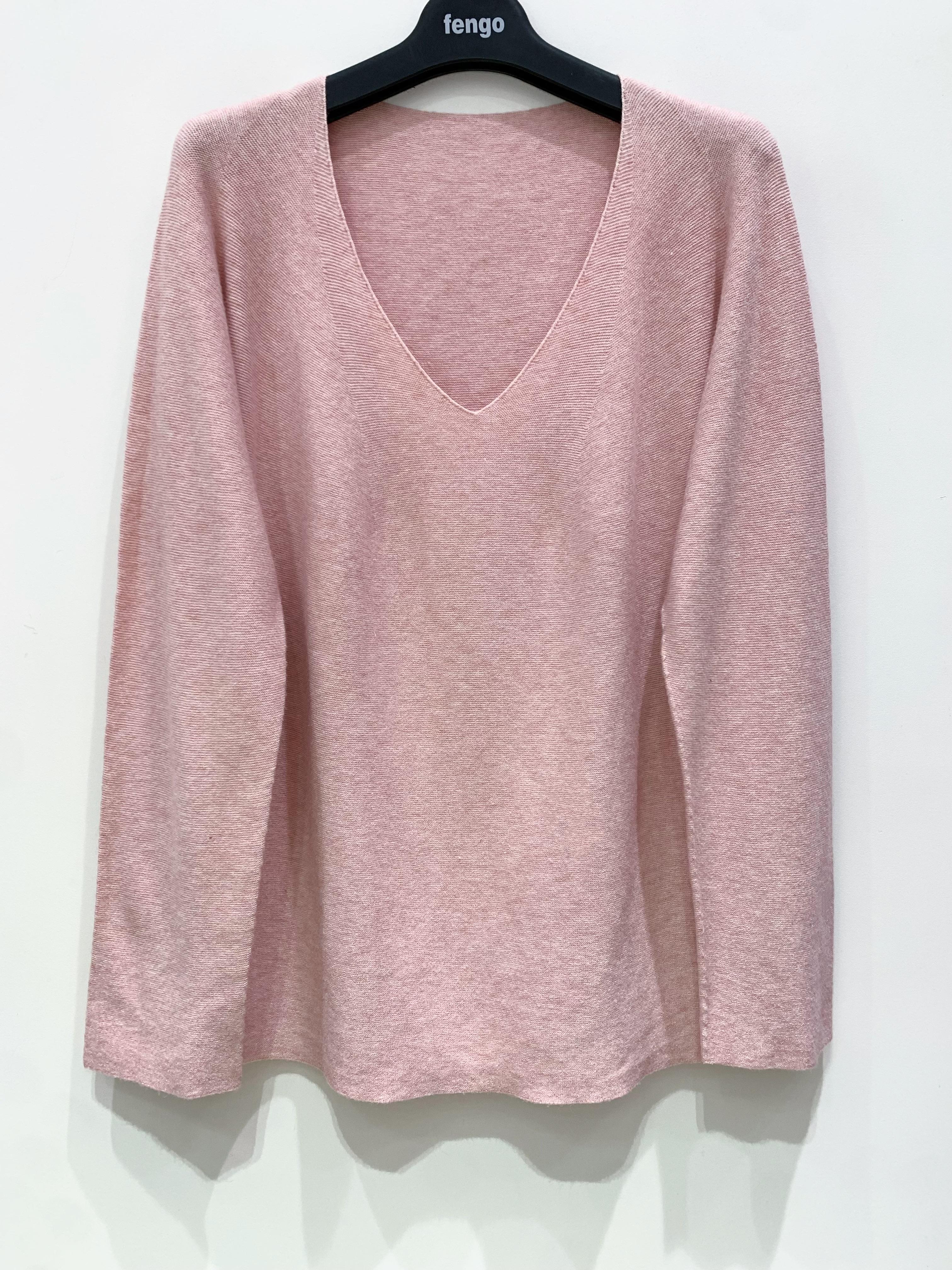 Jerséis Mujer Light pink Pretty Collection PULL3D-COLV-093 #c Efashion Paris