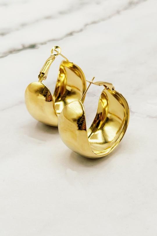 Boucles d'oreilles Accessoires Doré EMILY E1911 Efashion Paris
