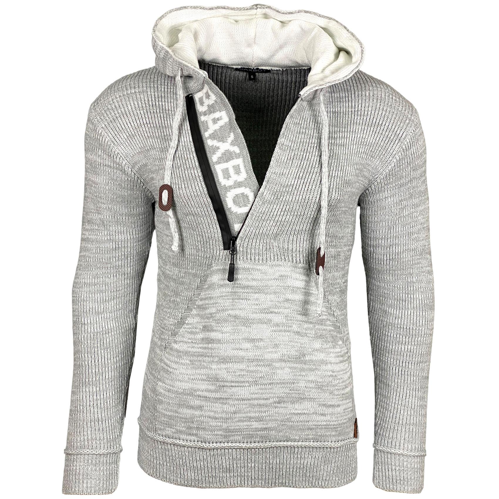 Maglioni Uomo Grey SUBLIMINAL MODE 277-GRIS #c Efashion Paris