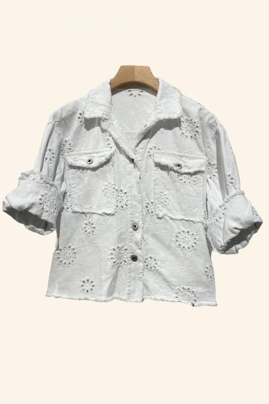 Jackets Women White Nota bene 62092 Efashion Paris