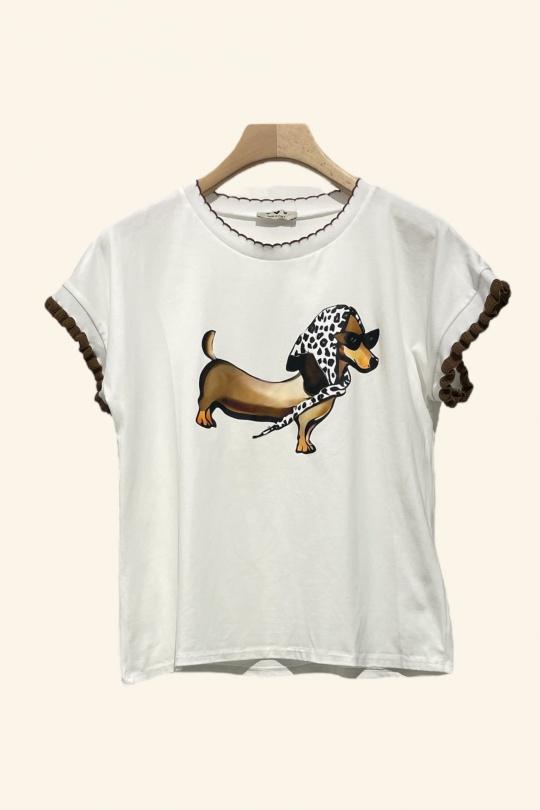 Camisetas Mujer Brown Nota bene 282 Efashion Paris