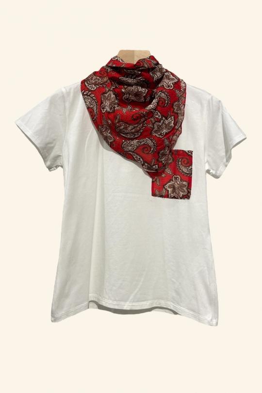 T-shirts Femme Rouge Nota bene 297 Efashion Paris