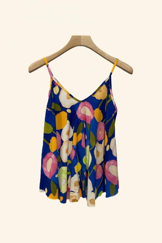 Débardeurs Femme Bleu royal Nota bene 995141-2 Efashion Paris