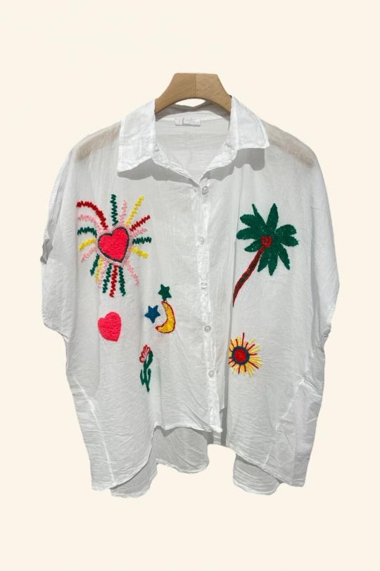 Chemises Femme Blanc Nota bene 7111 Efashion Paris