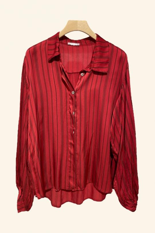 Camicie Donna Burgundy Nota bene 20367 Efashion Paris