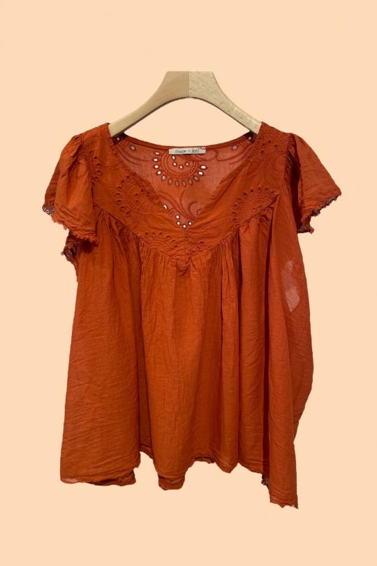 Camicette Donna Rust Nota bene 5050 Efashion Paris