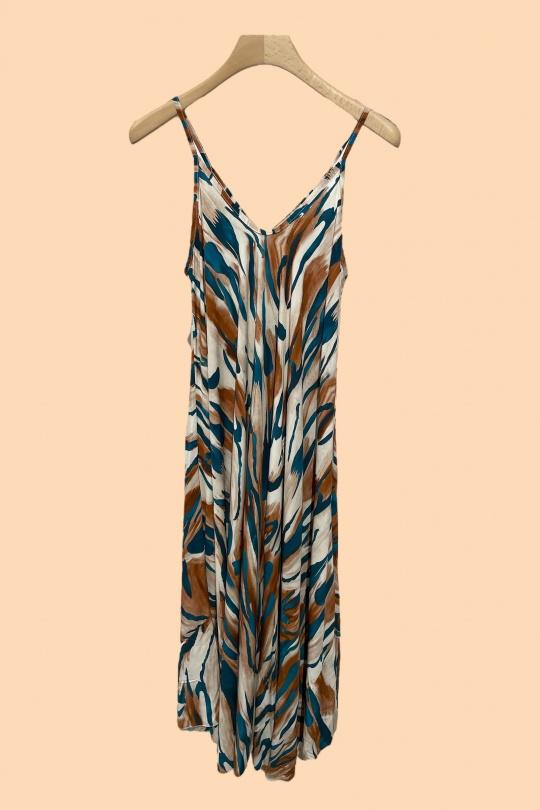 Robes longues Femme Bleu petrol Nota bene 99515R1-1 Efashion Paris