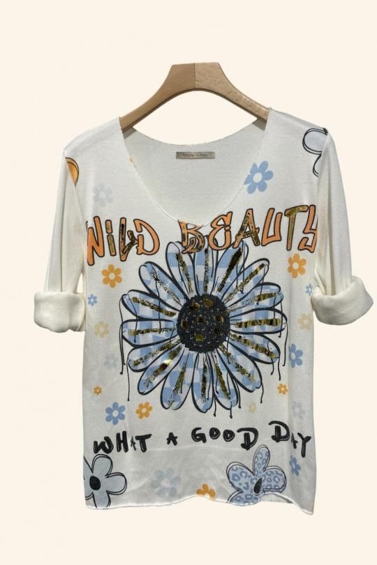 Tops Femme Bleu Nota bene 9732821 Efashion Paris