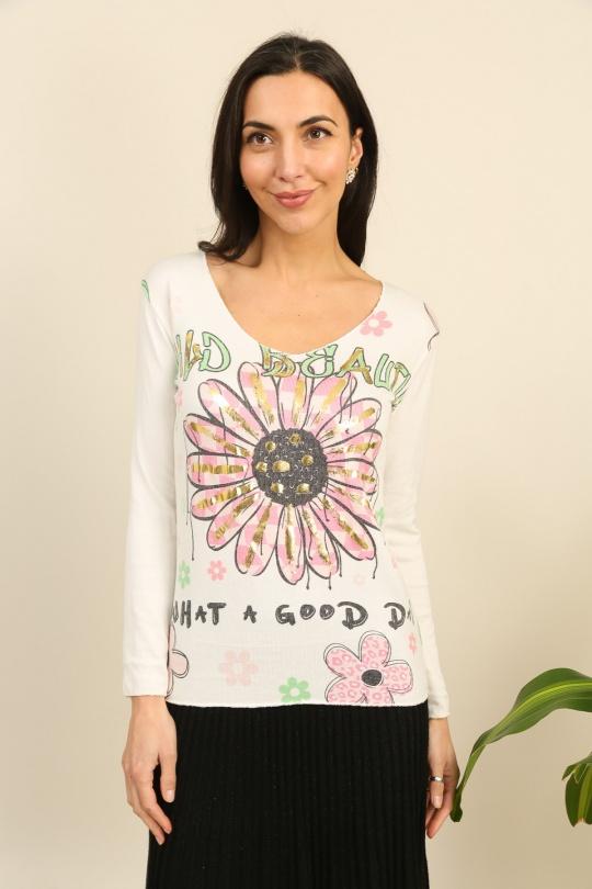 Tops Femme Bleu Nota bene 9732821 Efashion Paris