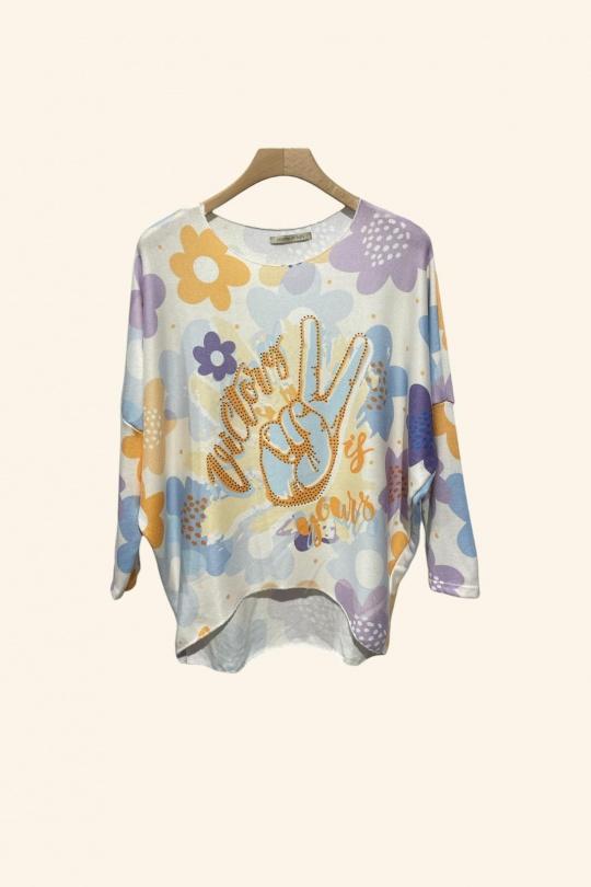 Tops Femme Bleu Nota bene 984003 Efashion Paris