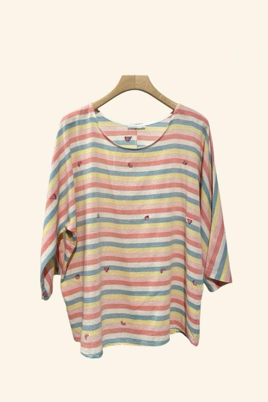 Tops Femme Rose Nota bene 12076 Efashion Paris