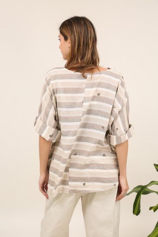 Tops Femme Rose Nota bene 12076 Efashion Paris