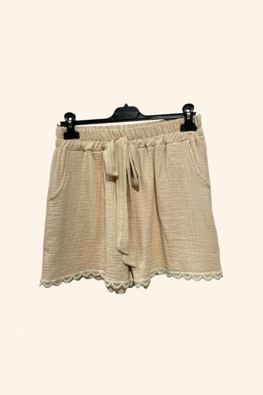 Shorts Mujer Blue Nota bene 7667 Efashion Paris