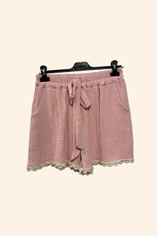 Shorts Mujer Blue Nota bene 7667 Efashion Paris