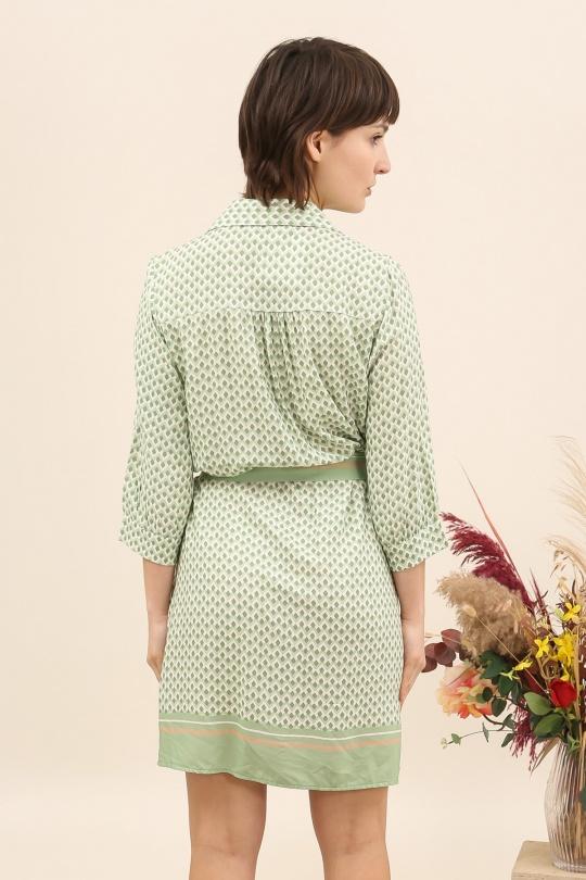 Vestidos cortos Mujer Green Nota bene 39250 Efashion Paris