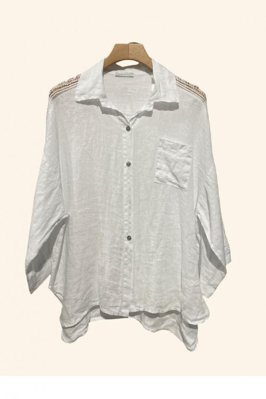 Camisas Mujer Mustard Nota bene 4551 Efashion Paris