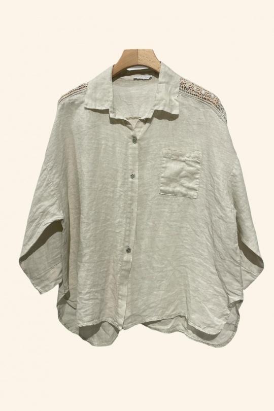 Camisas Mujer Mustard Nota bene 4551 Efashion Paris