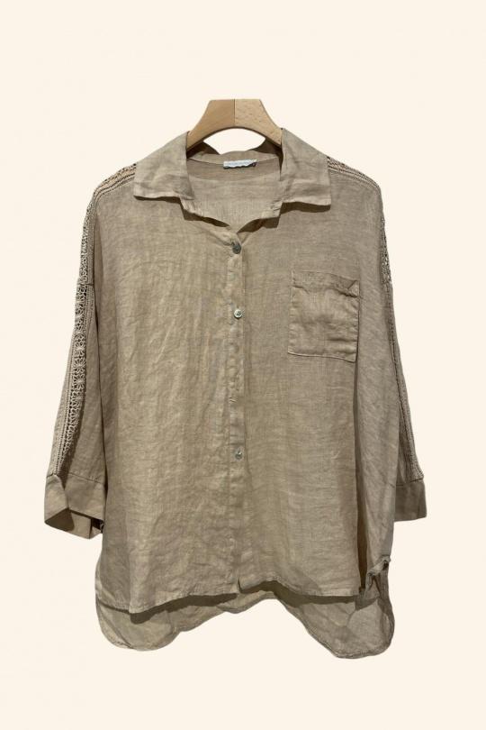 Camisas Mujer Mustard Nota bene 4551 Efashion Paris