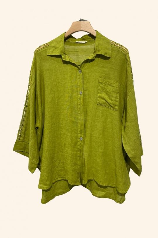 Camisas Mujer Mustard Nota bene 4551 Efashion Paris