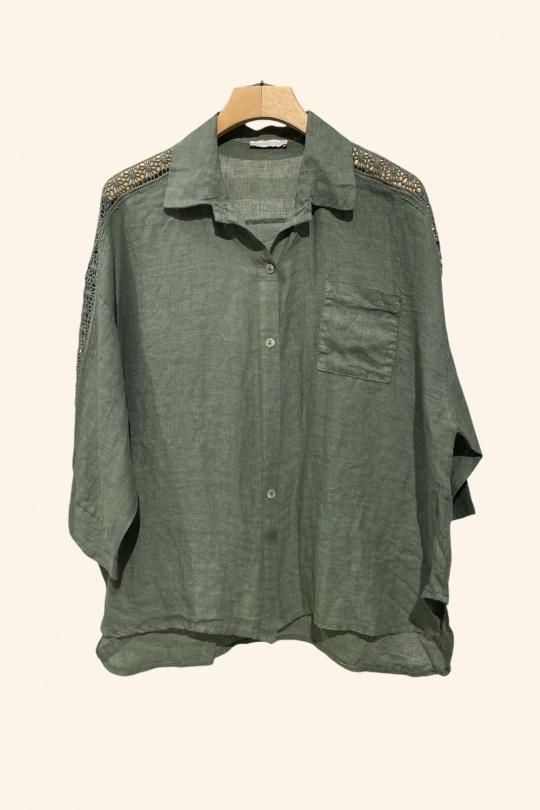 Camisas Mujer Mustard Nota bene 4551 Efashion Paris