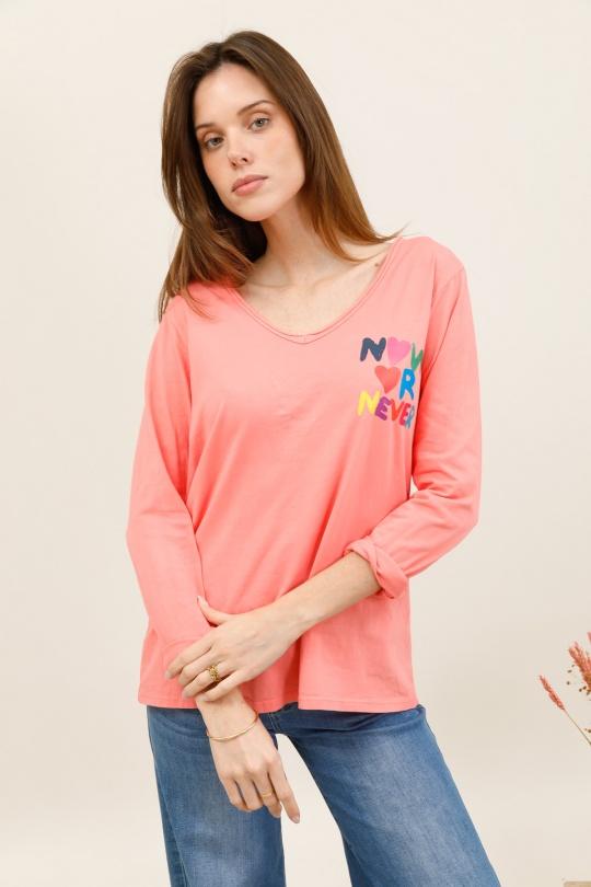 Camisetas Mujer Corail Nota bene 3018 Efashion Paris